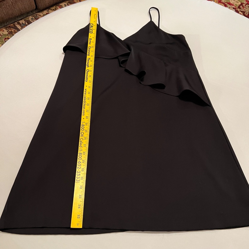 Elliatt Slip Little Black Dress with Ruffle Black Sz XL - Picture 9 of 11